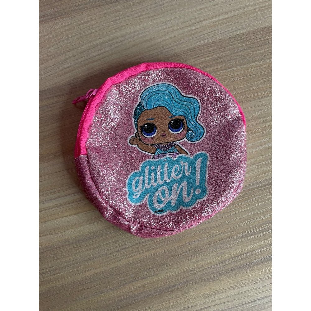LOL Surprise Glitter On Pink Coin Purse
